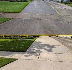 Driveway Pressure Washing