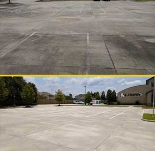 Parking Lot Pressure Washing Service